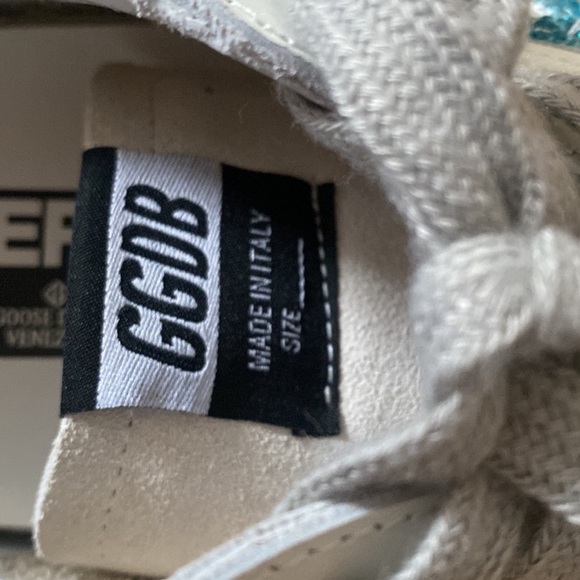 Golden Goose Super Star Glitter Sneakers, size EU 42, with box, worn once - Picture 7 of 9